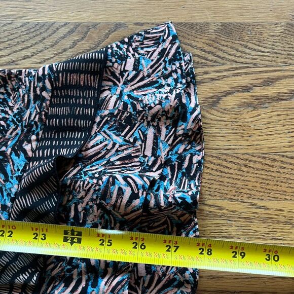 Proenza Schouler 100% Silk Multicolor Print Sleeveless Top Blouse Women's Size 4 - Picture 8 of 9